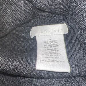 Black Turtleneck Sweater